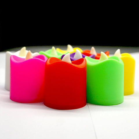 6425 24Pcs Festival Decorative - LED Tealight Candles | Battery Operated Candle Ideal for Party, Wedding, Birthday, Gifts (Multi Color) - SWASTIK CREATIONS The Trend Point