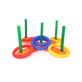 8078 13 Pc Ring Toss Game widely used by children’s and kids for playing and enjoying purposes and all in all kinds of household and official places etc. - SWASTIK CREATIONS The Trend Point