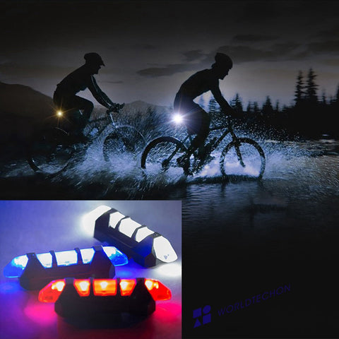 1617 Rechargeable Bicycle Front Waterproof LED Light (Blue) - SWASTIK CREATIONS The Trend Point