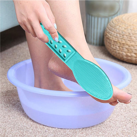 6018 Plastic Foot Scrubber Pedicure Foot Care - SWASTIK CREATIONS The Trend Point