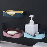 4715A Multipurpose Sticker Wall Mounted Plastic Soap Holder & Dispenser (With Box) - SWASTIK CREATIONS The Trend Point