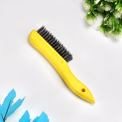 6676 Steel Wire Brush Cleaning Rust And Paint Removing Tool - SWASTIK CREATIONS The Trend Point
