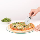 2732 Stainless Steel Pizza Cutter, Pastry Cake Slicer, Sharp, Wheel Type - SWASTIK CREATIONS The Trend Point