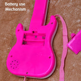 4464 Battery Operated Musical Instruments Mini Guitar Toys and Light for 3+Years Old Kids. - SWASTIK CREATIONS The Trend Point
