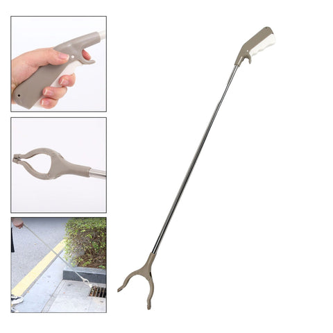 7534 GARBAGE LIFTER TOOL KITCHEN PICKER CLAW PICK UP RUBBISH HELPING HAND TOOL GARBAGE PICKER FLEXIBLE LIGHTWEIGHT TOOL - SWASTIK CREATIONS The Trend Point