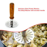 0064A Paubhaji Masher used in all kinds of household and kitchen places for mashing and making paubhajis. - SWASTIK CREATIONS The Trend Point