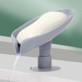 4831 Self Draining Soap Holder for Bathroom Leaf Shape Soap Dish Kitchen Soap Tray - SWASTIK CREATIONS The Trend Point