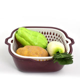 2783 2 In 1 Basket Strainer To Rinse Various Types Of Items Like Fruits, Vegetables Etc. - SWASTIK CREATIONS The Trend Point