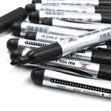 9018 10 Pc Black Marker used in all kinds of school, college and official places for studies and teaching among the students. - SWASTIK CREATIONS The Trend Point