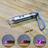 6427 3 in1 Laser Light, LED Flashlight + Torch Keychain + Laser Pointer - SWASTIK CREATIONS The Trend Point
