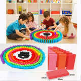 4439 120Pc Dominoes Blocks Set Multicolor Wooden Toy Building Indoor Game Toy. - SWASTIK CREATIONS The Trend Point