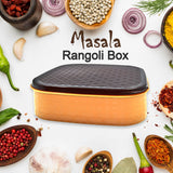 2543 Masala Rangoli Box Dabba for keeping Spices - SWASTIK CREATIONS The Trend Point