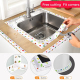 4652 Kitchen Sink Platform Sticker Bathroom Corner Tape (2Meter Size) - SWASTIK CREATIONS The Trend Point