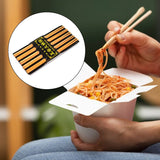 2908 10pair Chopsticks Set Lightweight Easy to Use Chop Sticks with Case for Sushi, Noodles and Other Asian Food - SWASTIK CREATIONS The Trend Point