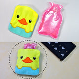 6524 Yellow Duck design small Hot Water Bag with Cover for Pain Relief, Neck, Shoulder Pain and Hand, Feet Warmer, Menstrual Cramps. - SWASTIK CREATIONS The Trend Point