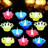 6004A Candle Cup with Multi Shape  (Multicolor) - SWASTIK CREATIONS The Trend Point