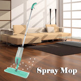 0802 Cleaning 360 Degree Healthy Spray Mop with Removable Washable Cleaning Pad - SWASTIK CREATIONS The Trend Point