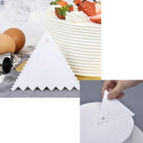 4718 T shape Scraper for Cake with Edge Cake Decorating Tools - SWASTIK CREATIONS The Trend Point
