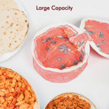 5315 Hot Chapatti Box | Roti Cotton Cloth Casserole | Basket | Washable | Roti Rumals with Multi Color 