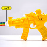 4412 Concept Musical Transparent Glow Gear Gun With Rainbow Light ( 1 pcs ) - SWASTIK CREATIONS The Trend Point