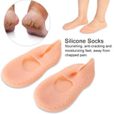 6037 Anti Crack silicone Gel Foot Protector Moisturising Socks - SWASTIK CREATIONS The Trend Point