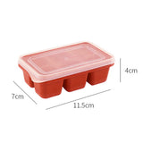 4750 6 cavity Silicone Ice Tray used in all kinds of places like household kitchens for making ice from water and various things and all. - SWASTIK CREATIONS The Trend Point
