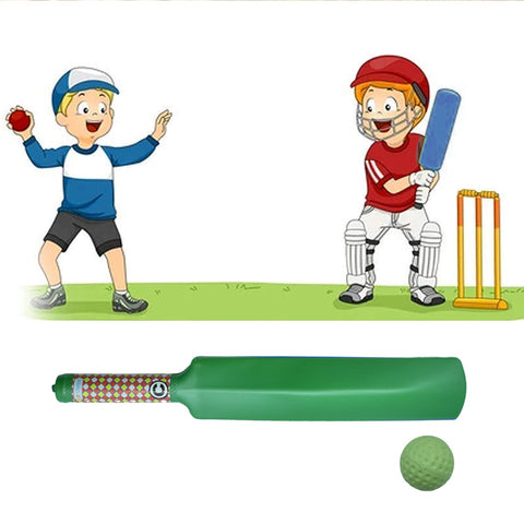 8022 Plastic Cricket Bat Ball Set for Boys and Girls - SWASTIK CREATIONS The Trend Point
