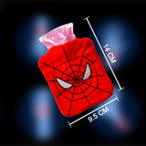 6508 Spiderman small Hot Water Bag with Cover for Pain Relief, Neck, Shoulder Pain and Hand, Feet Warmer, Menstrual Cramps. - SWASTIK CREATIONS The Trend Point