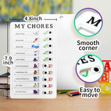 4448 Portable My Chores Home Note Board Management Planning Memo Boards Reminding Time. - SWASTIK CREATIONS The Trend Point