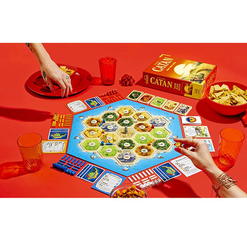 4659 Catan Board Game Extension Allowing a Total of 5 to 6 Players for The Catan Board Game | Family Board Game | Board Game for Adults and Family | Adventure Board Game (Pack of 1) - SWASTIK