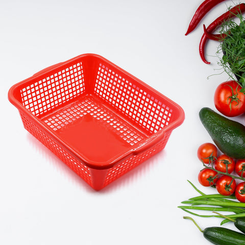 5943 Plastic 3 Pieces Kitchen Large Size Dish Rack Drainer Vegetables and Fruits Washing Basket Dish Rack Multipurpose Organizers