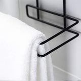 1760 Iron Black Coated Self Adhesive Wall Mounted Tissue/Toilet Paper Holder - SWASTIK CREATIONS The Trend Point