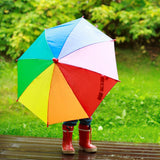 9105 Rainbow Umbrella for Men & Women (Multicolor) - SWASTIK CREATIONS The Trend Point