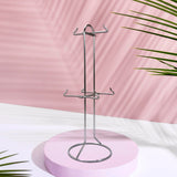 5251 Stainless Steel Kitchen Size Cup Stand Steel Cup Stand  with 6 Hooks for Cups 