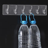 4654 Adhesive Transparent Heavy Duty Wall Hook - SWASTIK CREATIONS The Trend Point