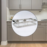 4922 25cm Metal Space Saving Multi-Purpose rack for Kitchen Storage Organizer Shelf Stand. - SWASTIK CREATIONS The Trend Point