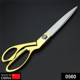 0560 Gold Plated Professional Cloth Cutting Scissor - SWASTIK CREATIONS The Trend Point