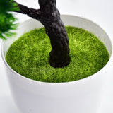 4937 Artificial Potted Plant with Round Pot - SWASTIK CREATIONS The Trend Point