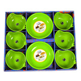 7132 Rose Crockery Set 6 Bowl & 2 Plate Serving Set For Home & Hotel Use Set - SWASTIK CREATIONS The Trend Point