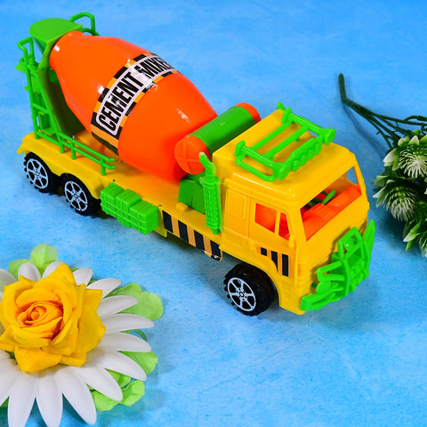 4441 Cement Mixer Truck Pushback Toy For kids - SWASTIK CREATIONS The Trend Point