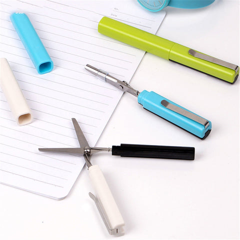 1556 A Pen Scissor Used To Be A Normal Scissor With An Attractive Pen Shaped Design. - SWASTIK CREATIONS The Trend Point