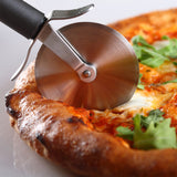 2732 Stainless Steel Pizza Cutter, Pastry Cake Slicer, Sharp, Wheel Type - SWASTIK CREATIONS The Trend Point
