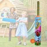 8001 Plastic Cricket Bat and Ball Toy for Kids - SWASTIK CREATIONS The Trend Point