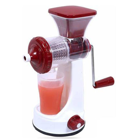 0168 Manual Fruit Vegetable Juicer with Juice Cup and Waste Collector - SWASTIK CREATIONS The Trend Point