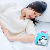 6525 Blue Baymax small Hot Water Bag with Cover for Pain Relief, Neck, Shoulder Pain and Hand, Feet Warmer, Menstrual Cramps. - SWASTIK CREATIONS The Trend Point