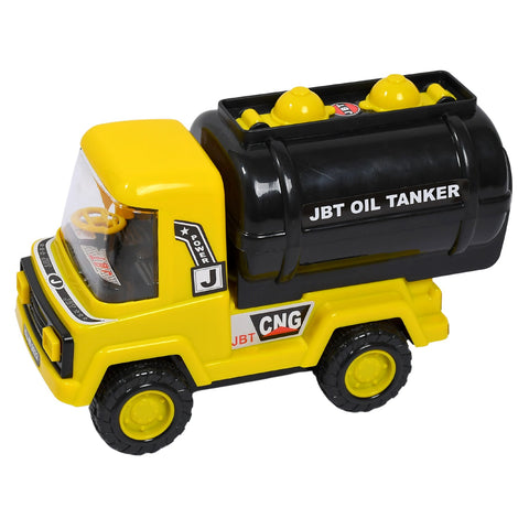4484 Big Size Heavy Duty Unbreakable Friction Powered with Engine Sound While Running | Non Electric Toy |Tempo Oil - Water Tanker Vehicle Truck for Kids Size - SWASTIK CREATIONS The Trend Po