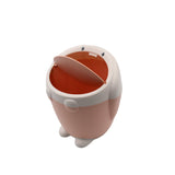 7949 Little White Rabbit Trash Can Small Garbage can with lid Trash can for Cars Mini Dumpster for Desk Tabletop Litter bin Bunny Trash can Rabbit Garbage can,Mini Dustbin Garbage can for Desk