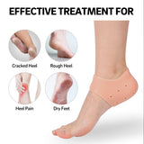 1277 Anti Crack Silicon Gel Heel Moisturizing Socks for Foot Care Men Women (Loose Pack) - SWASTIK CREATIONS The Trend Point