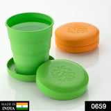 0659 Portable Travelling Cup/Tumbler With Lid - SWASTIK CREATIONS The Trend Point