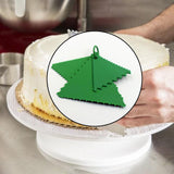 4718 T shape Scraper for Cake with Edge Cake Decorating Tools - SWASTIK CREATIONS The Trend Point